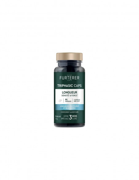 Triphasic Caps Cabello Largos, Densidad & Fuerza