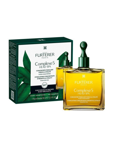 René Furterer Head Spa Complexe 5 concentrat de plantes estimulant força i vitalitat 50 ml